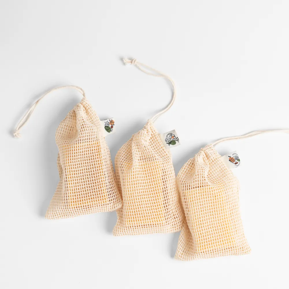 【CLOEE】100%純棉起泡皂袋 - 刺繡款(一組三入)✿70B005